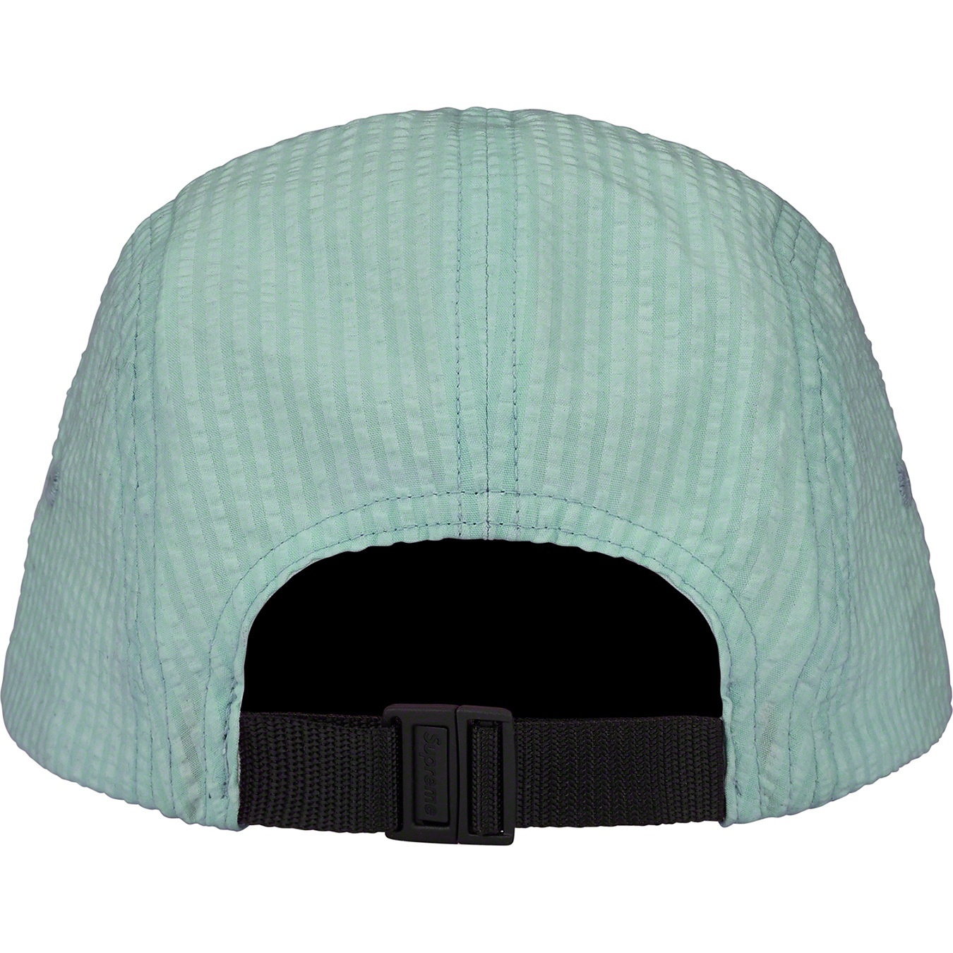 Washed Seersucker Camp Cap view 7